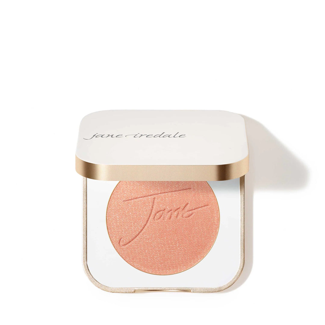 PurePressed Blush Refillable Pressed Mineral Blush Powder for Natural Cheek Color